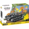 Set de construcción Cobi Panzer II Ausf. A — 250 piezas, negro