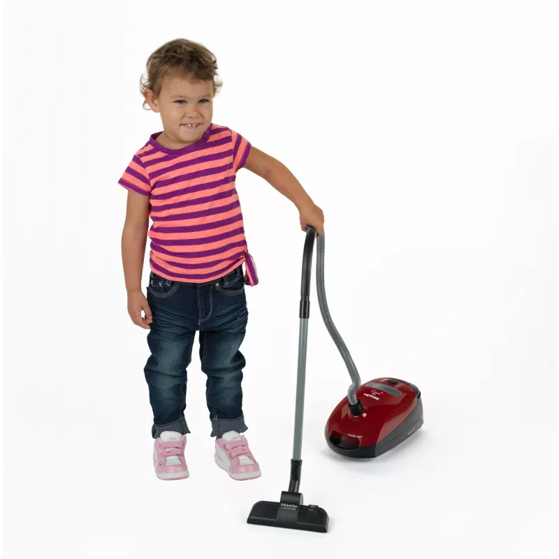 Aspiradora Miele, juguete de limpieza infantil rojo