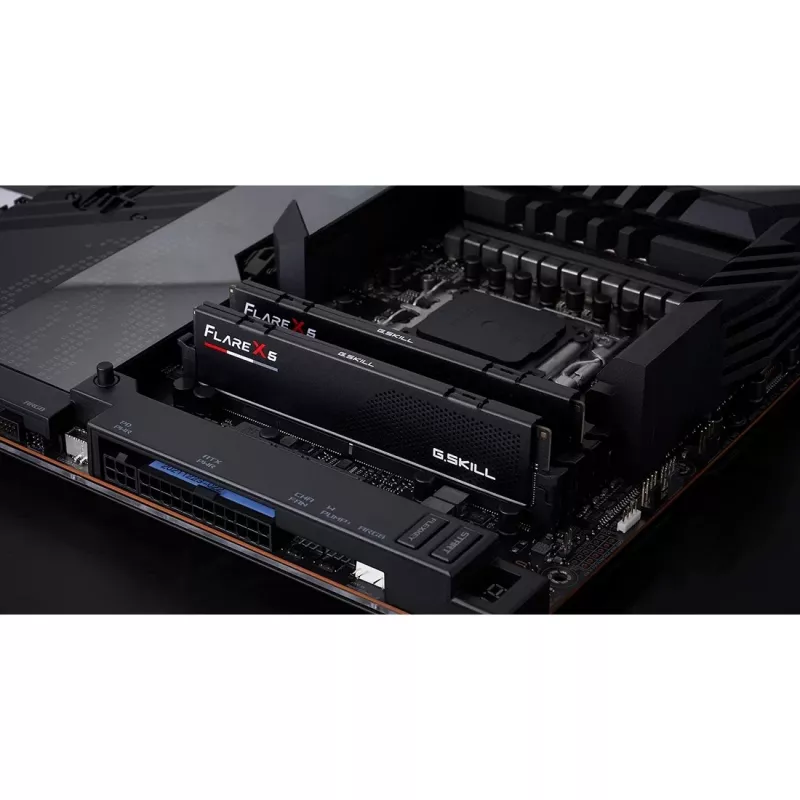 DIMM 48 GB DDR5-6000 (2x 24 GB) Dual-Kit, memoria RAM negra, F5-6000J4048F24GX2-FX5, Flare X5, AMD EXPO