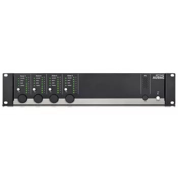 Amplificador de audio AUDAC MTX48 uso doméstico negro 80 dB SNR 20-20000 Hz