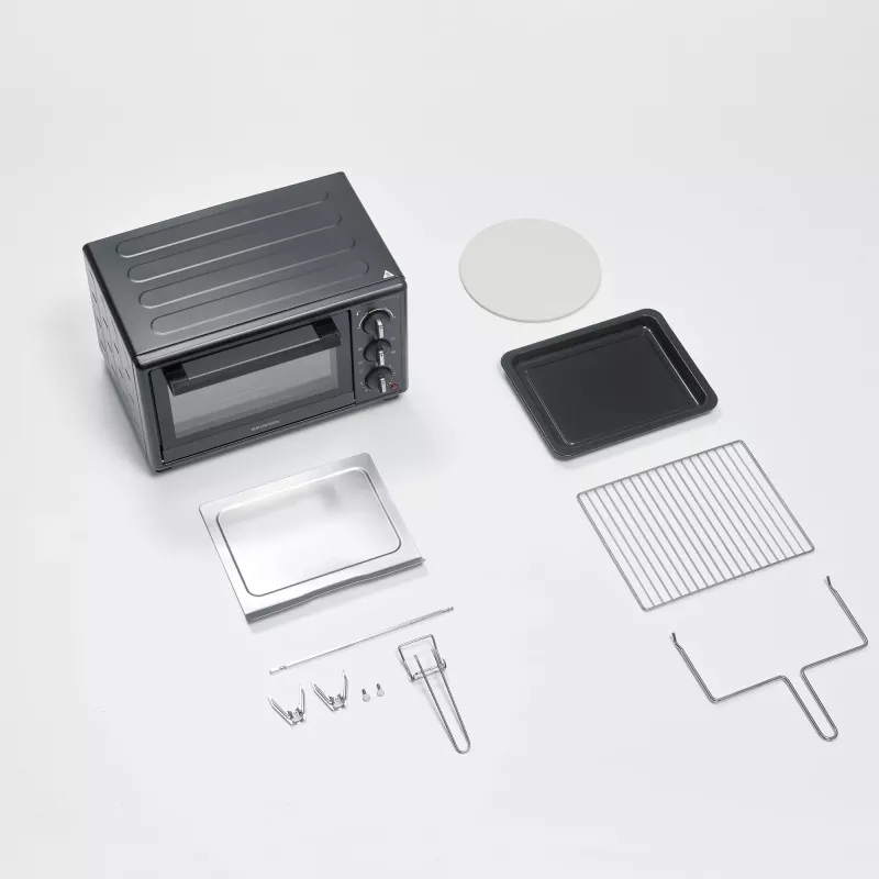 Horno eléctrico de mesa SEVERIN TO 2079 — capacidad 20 l, 1600 W, negro