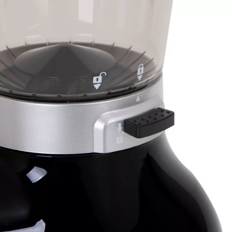 Molino de café profesional, muelas de acero, 31 ajustes de molienda, Café 90g/m, Adler, AD4450, 300, negro