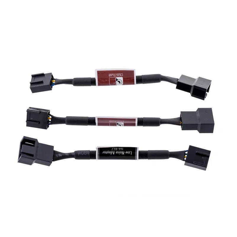 Noctua NA-SRC7 kit de adaptadores silenciosos para ventiladores PWM de 4 pines (3 uds.)