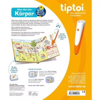 tiptoi Wieso? Weshalb? Warum? Alles über den Körper, libro educativo