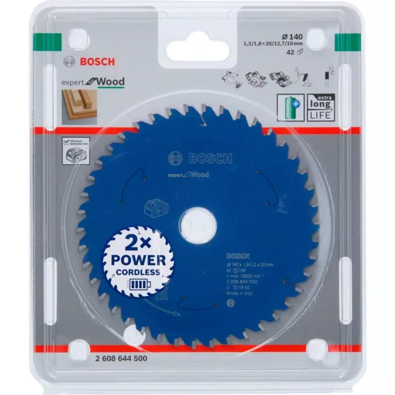 Disco de sierra Bosch 2608644500, 140 mm