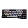 Teclado mecánico gaming White Shark WAKIZASHI-2 distribución US gris-negro con switches rojos