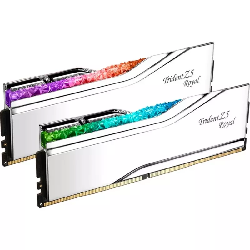 G.Skill Trident Z5 Royal kit de memoria DDR5-6800 CL34 de 32 GB (2x16 GB), plateado