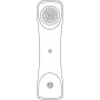 Yealink Auricular de repuesto 2201026 para teléfonos T27P/T27G