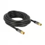 Cable coaxial RG-6/U DeLOCK 88925 5 m IEC negro