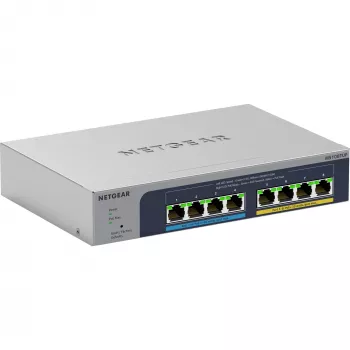 NETGEAR MS108TUP Unmanaged L2 2.5G Ethernet (100/1000/2500) Power over Ethernet (PoE) Gris