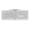 CHERRY KC 1000 SC Teclado con cable para tarjetas inteligentes gris claro USB QWERTY UK