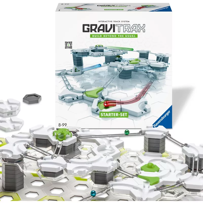 Ravensburger GraviTrax set de inicio 22410, pista de canicas