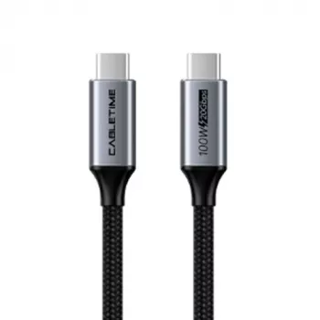 Cable USB Type-C a Type-C extra digital CA913312 — USB 3.2, 20 Gbit/s, 100 W PD