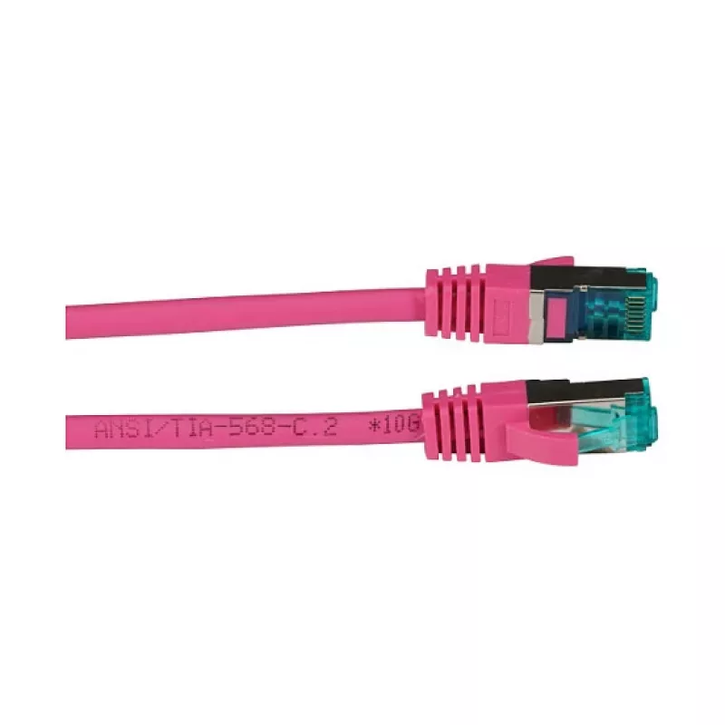 Cable de red RJ45 EFB-Elektronik Cat.6A S/FTP LSZH magenta 2m fabricante: EFB Elektronik (MK6001.2MA)