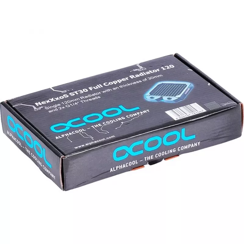 Alphacool NexXxoS ST30 Full Copper - Sistema de refrigeración - Negro