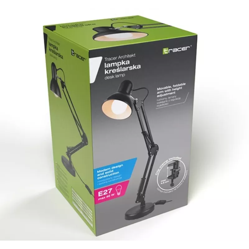 Lámpara de dibujo TRACER 2 en 1 Architect TRAOSW47244 LED brillo ajustable