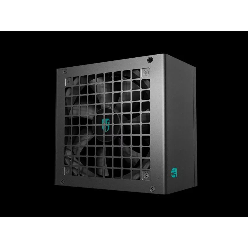 Fuente de alimentación ATX DeepCool PF600X 600W 80 PLUS Bronze, 600 W, ventilador de 12 cm, ATX 2.52, 24 pines, 2×(6+2) PCIe, 8×SATA