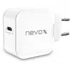 nevox Cargador USB-C PD 20W Blanco Fuente de alimentación