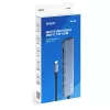 Hub USB Type-C SAVIO AK-82 con HDMI, MicroSD, USB 3.2 Gen1, PD pass-through, 4K@30Hz, 5000 Mbit/s, negro
