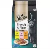 Comida húmeda Sheba Mini Fish Dishes in Sauce Fresh & Fine 6 x 50 g – comida húmeda, 6x50 g sobres, 84 % de humedad, 7,9 % de proteína