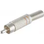 Conector macho Cinch (RCA) ShiverPeaks 52000-Y, 6 mm metal, amarillo