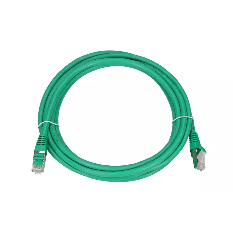 Cable de red Extralink LAN cable de parcheo Cat.6 RJ-45 Cat6 3 m verde