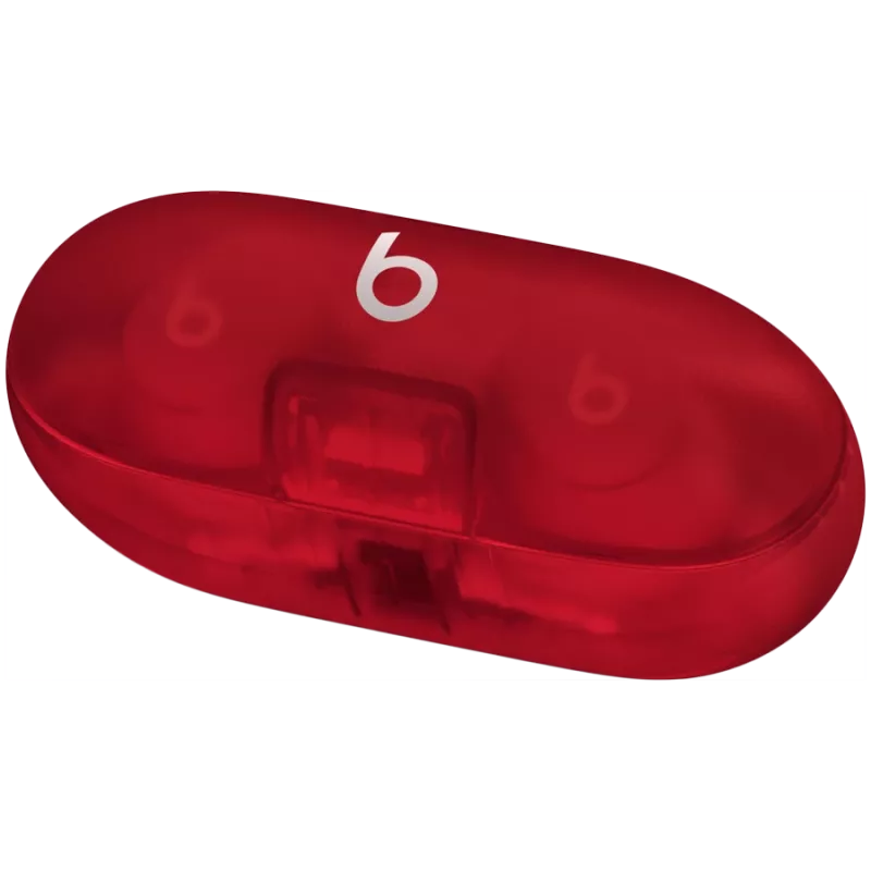 Beats Solo Buds - auriculares True Wireless - Transparent Red, modelo A3151 A3150 A3152