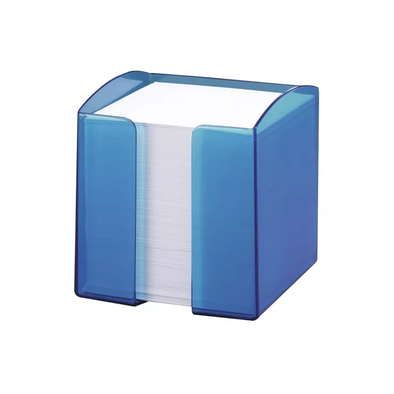 Bloc de notas cuadrado Durable TREND cuadrado azul transparente