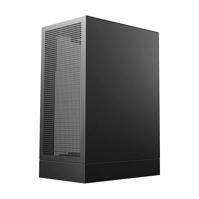 Caja de PC DeepCool CH170 PLUS Torre Negra – micro-ATX/mini-ITX, cristal templado, USB-C, fuente de alimentación arriba