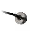 Tapón LED ARGB XSPC G1/4 5V 3 pines, Negro/Cromo