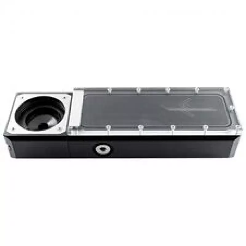 Depósito de compensación Watercool HEATKILLER Tank 200 D5, modular, compatible con bomba D5 - acrílico/negro