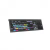 Logickeyboard ASTRA 2 teclado DaVinci Resolve para Mac, tamaño completo, USB con cable, mecanismo de tijera, QWERTZ alemán, negro