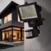 Maclean MCE442 Foco LED solar con detector de movimiento Foco de pared IP44 6W 6000K