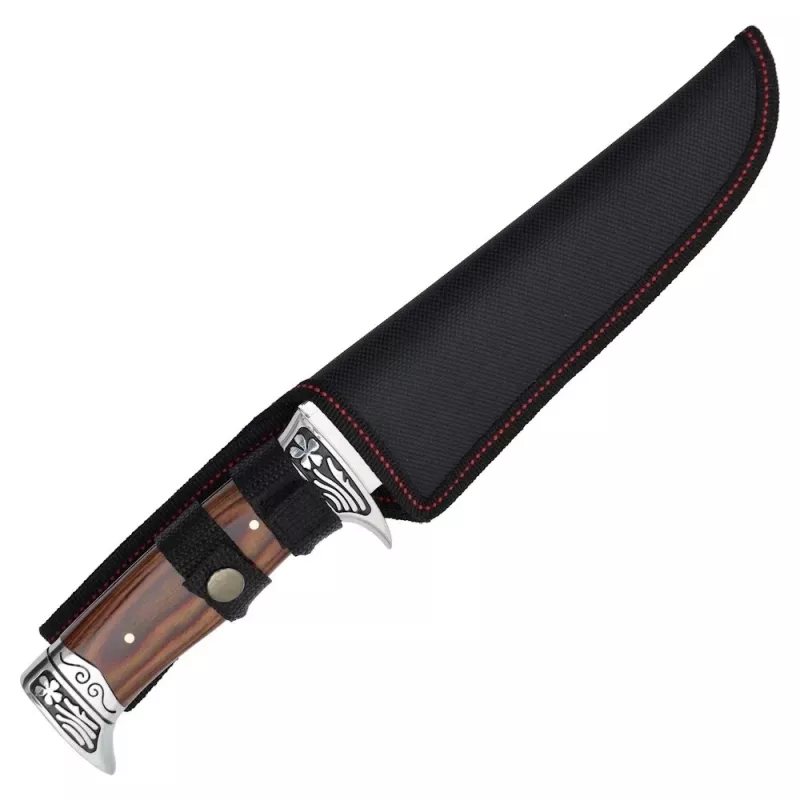 Cuchillo de caza SCK con mango de madera