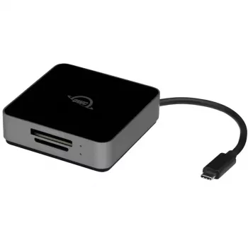 Other World Computing OWC Atlas – lector de tarjetas (SDXC UHS-II, CFexpress tipo B) – USB-C 3.2 Gen 2 (OWCTCCFXBSDRDR)