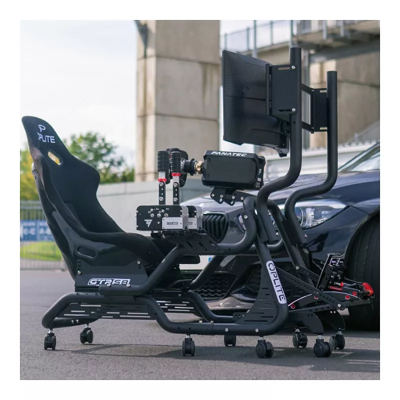 Ruedas giratorias con freno OPLITE para GTR S8/S8 Elite negro retail (OP-CW)