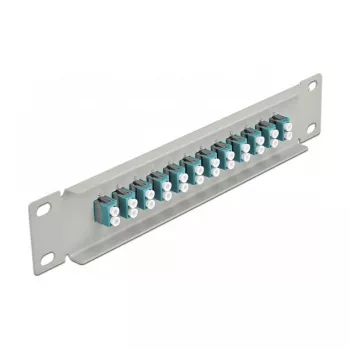 Panel de parcheo de fibra óptica DeLOCK 10