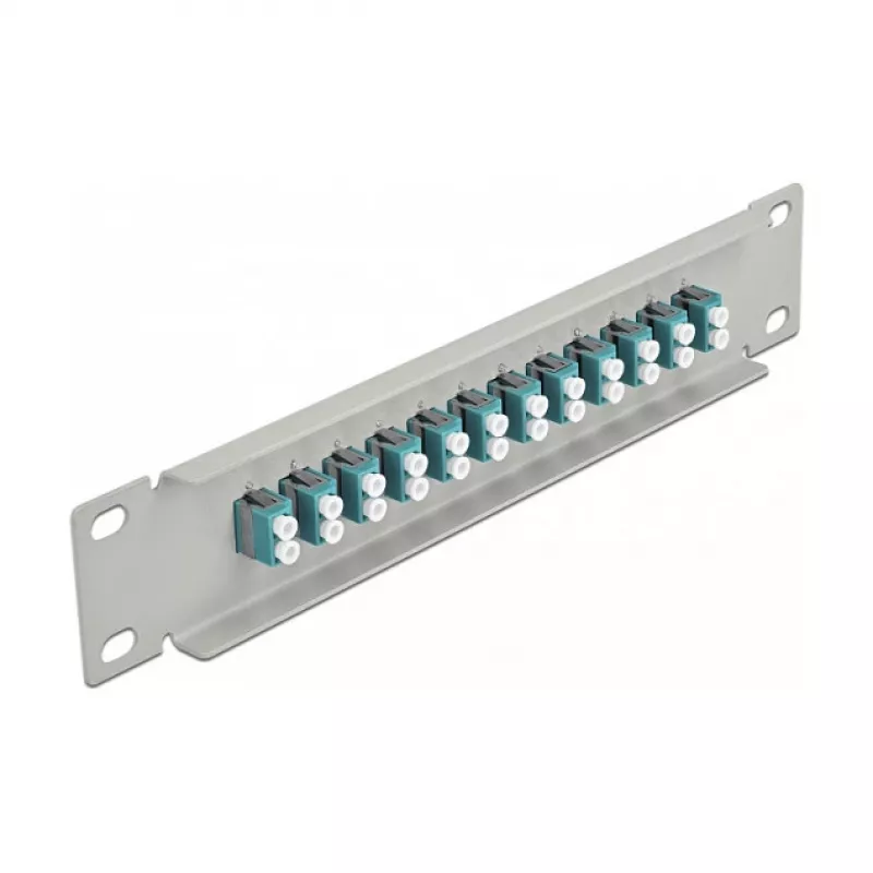 Panel de parcheo de fibra óptica DeLOCK 10