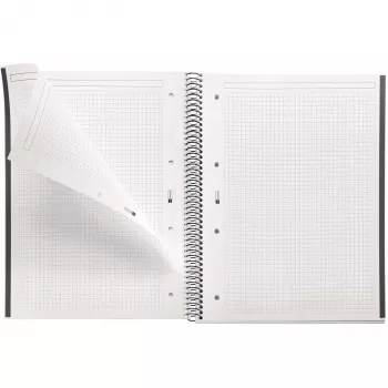 Cuaderno universitario MIQUELRIUS Emotions 1 cuadriculado DIN A4 margen interior (A460490)