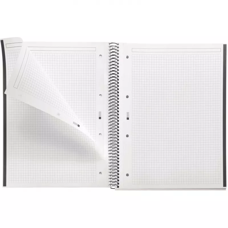 Cuaderno universitario MIQUELRIUS Emotions 1 cuadriculado DIN A4 margen interior (A460490)