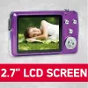 Agfa Photo DC8200 Lila + Funda + tarjeta SD 16 GB