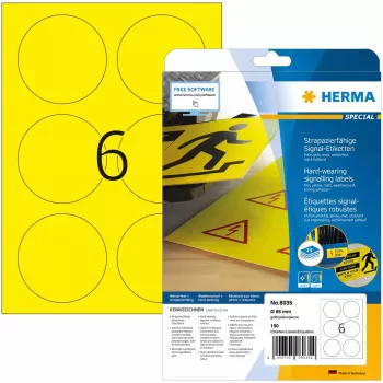 Herma 8035 amarillo