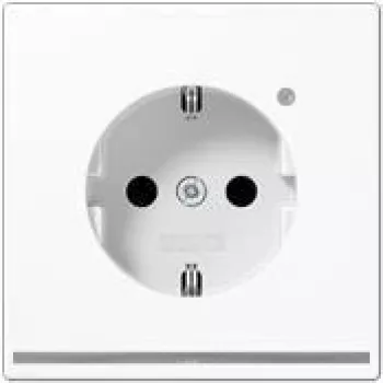 JUNG LS 1520-O WW LNW - Type F - 1 módulo(s) - 2P - blanco - termoplástico - corriente