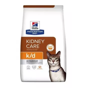HILL'S PRESCRIPTION DIET Feline k/d Kidney Care pienso para gatos con pollo 3 kg