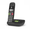 Gigaset E290A Teléfono analógico/DECT con identificación de llamadas Negro