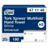 Papel de toallas plegadas Tork Xpress Multifold Universal H2, 2 capas, 23,4 x 21,3 cm (20 uds.)