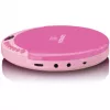 Reproductor de CD portátil Lenco CD-011 Rosa