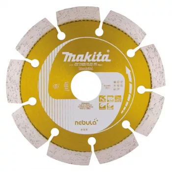 MAKITA DISCO DE CORTE DIAMANTADO 115x22,23mm SEGMENTO (EN SECO) HORMIGÓN