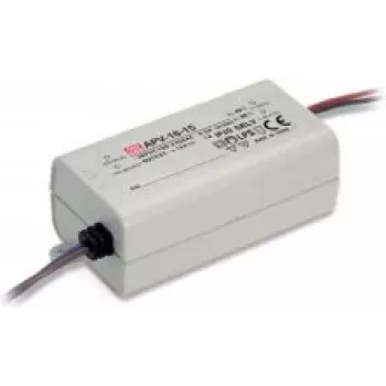 Fuente de alimentación Mean Well APV 16-24 entrada 90-264V AC 16W salida 24V