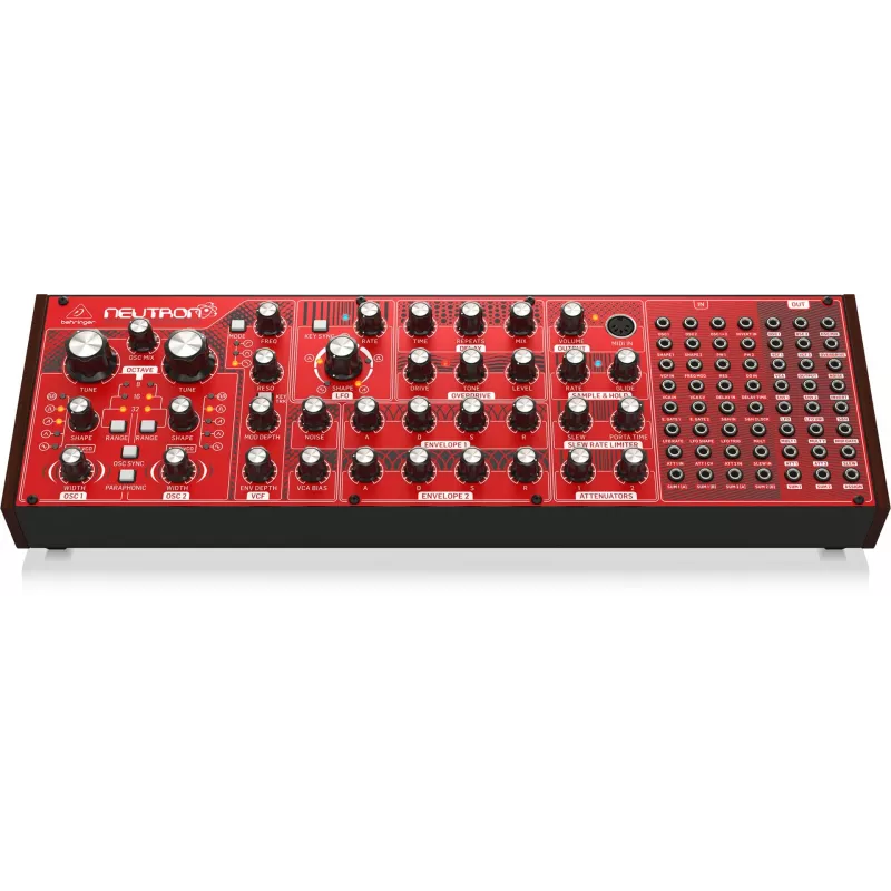 Behringer NEUTRON sintetizador analógico, rojo